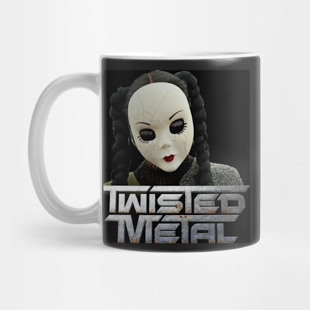 Twisted Metal series Sweet Tooth graphic design by ironpalette by ironpalette